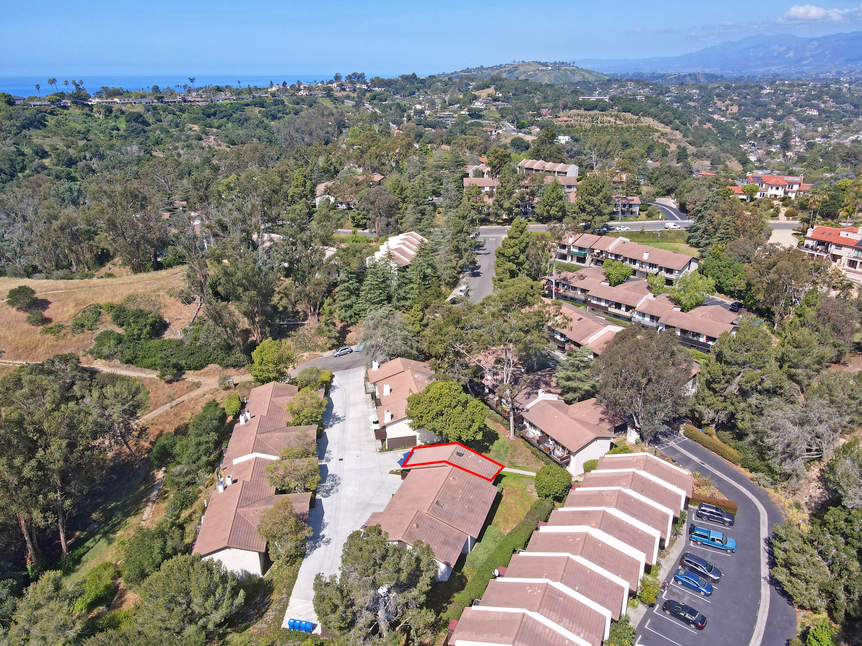 856 Highland Drive, Unit 4 Santa Barbara, CA 93109 - Photo 23 of 25 Aerial
