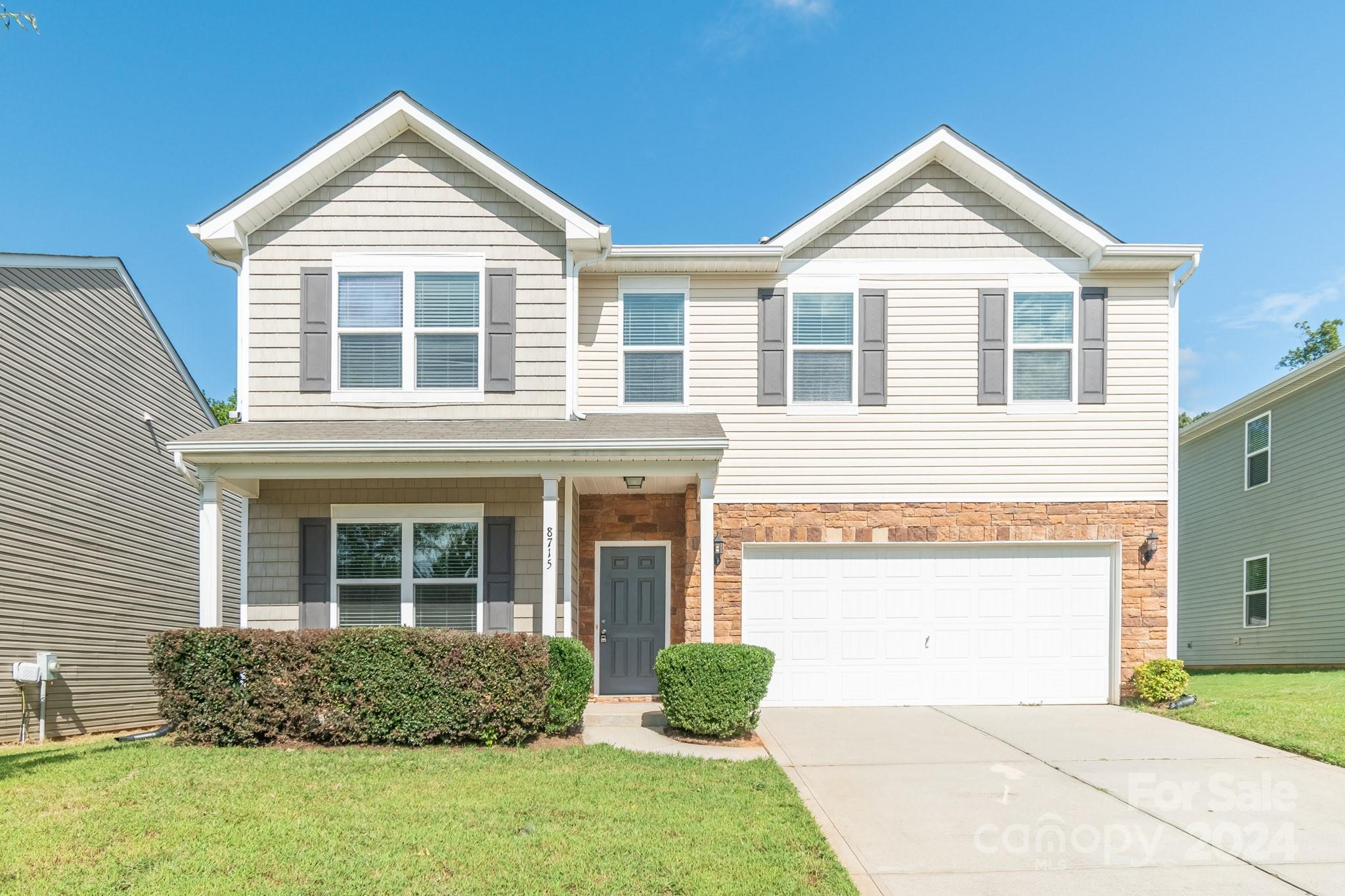 8715 Balsam Bay Road Charlotte, NC 28227 - Photo 1 of 29 front view of a house and a yard