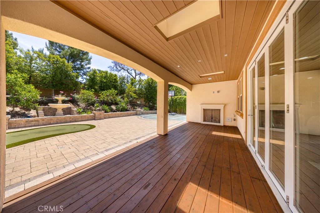 130 Yellow Daisy Irvine, CA 92618 - Photo 37 of 48 a view of a balcony with wooden floor