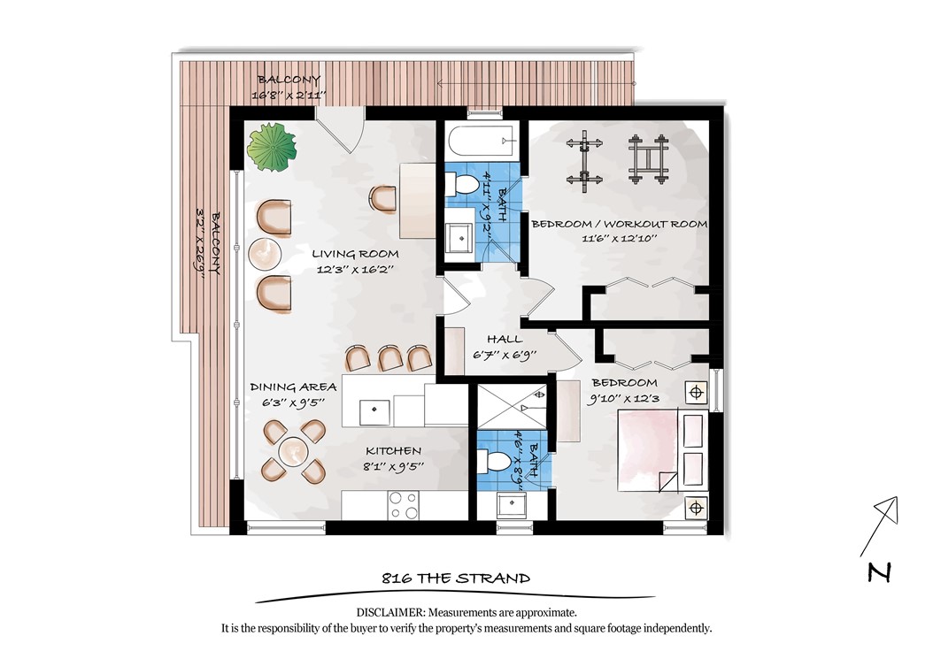 816 The Strand Manhattan Beach, CA 90266 - Photo 71 of 71 Floorplan 3