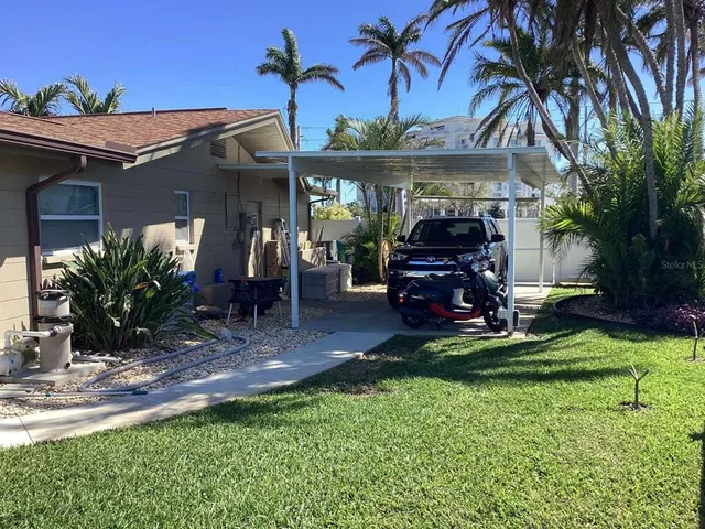 front view of a house with a big yard