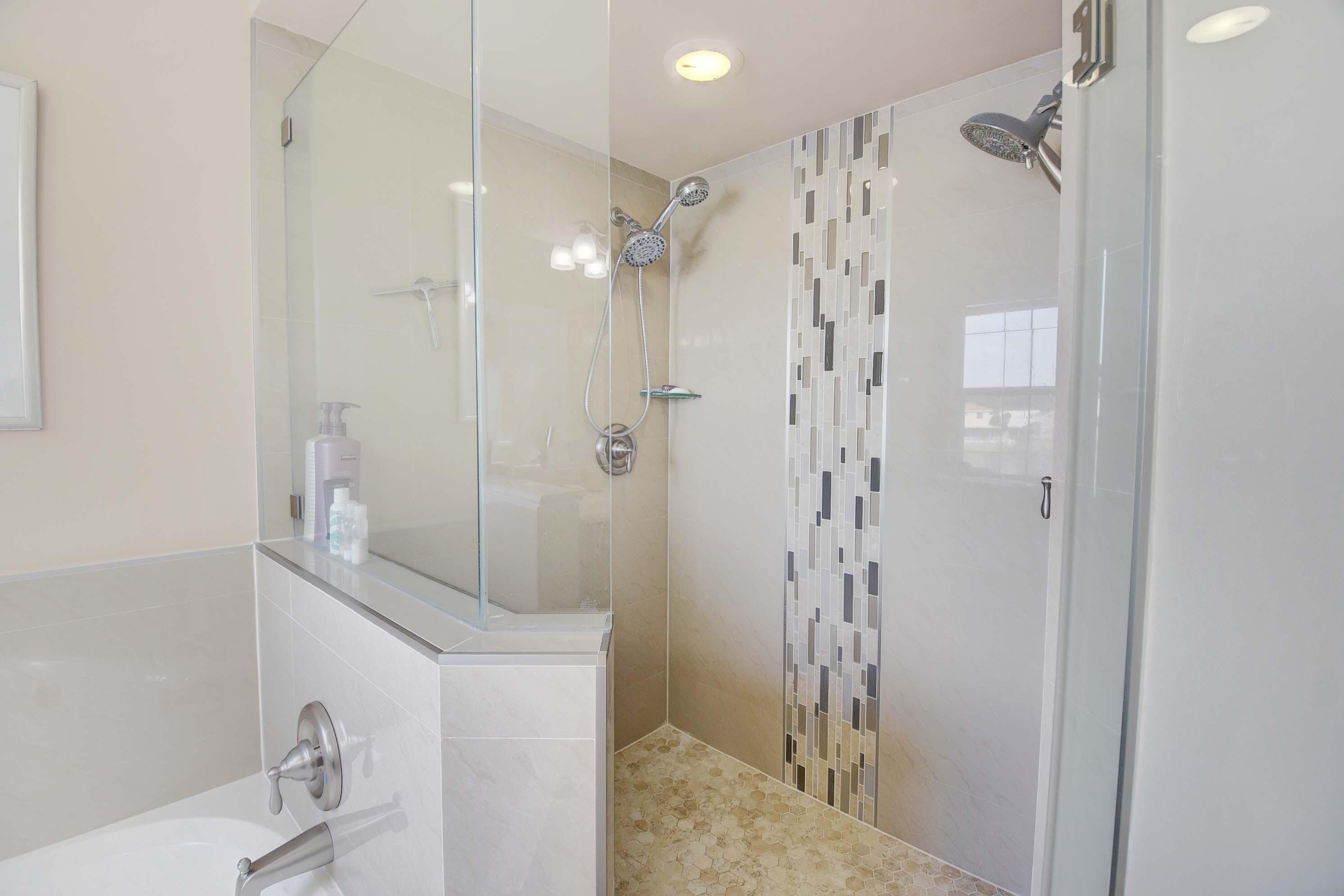 9593 Tavernier Drive Boca Raton, FL 33496 - Photo 19 of 32 Master Bathroom Dual Shower He