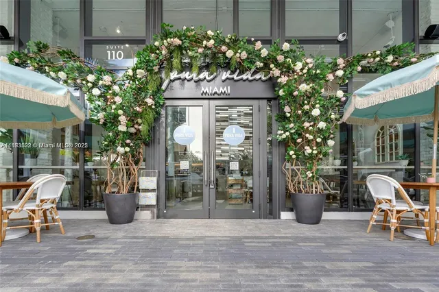 a view of outdoor space with plants