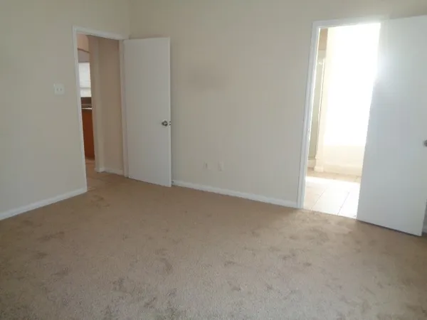 a view of empty room