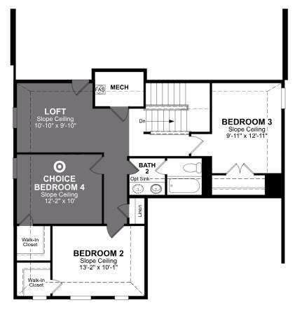 2517 Freeman Street Anna, TX 75409 - Photo 29 of 29 Beazer Homes Churchill Cascade Floorplan.