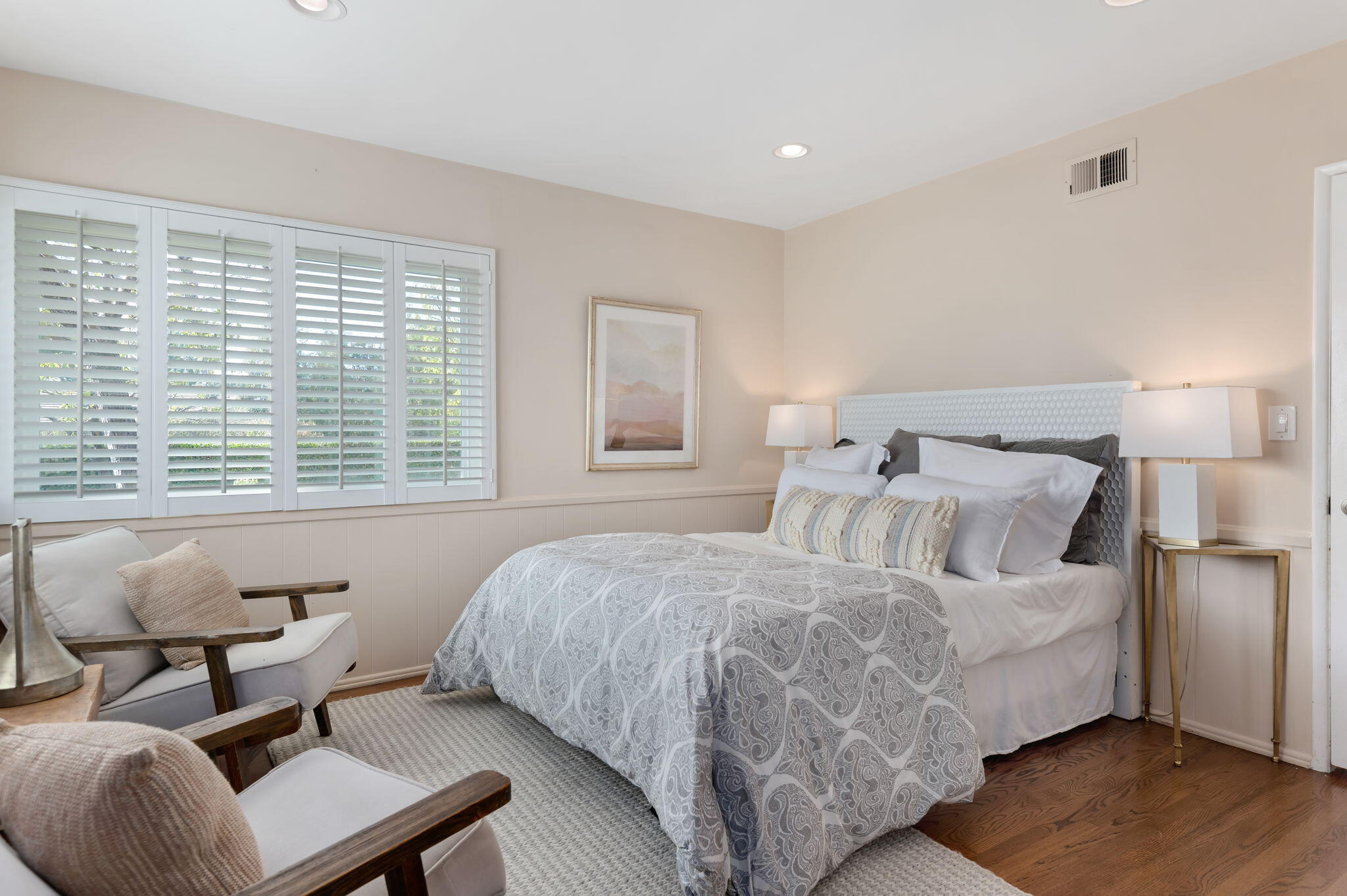 42 Northridge Road Santa Barbara, CA 93105 - Photo 12 of 22 a bedroom with a bed and a window