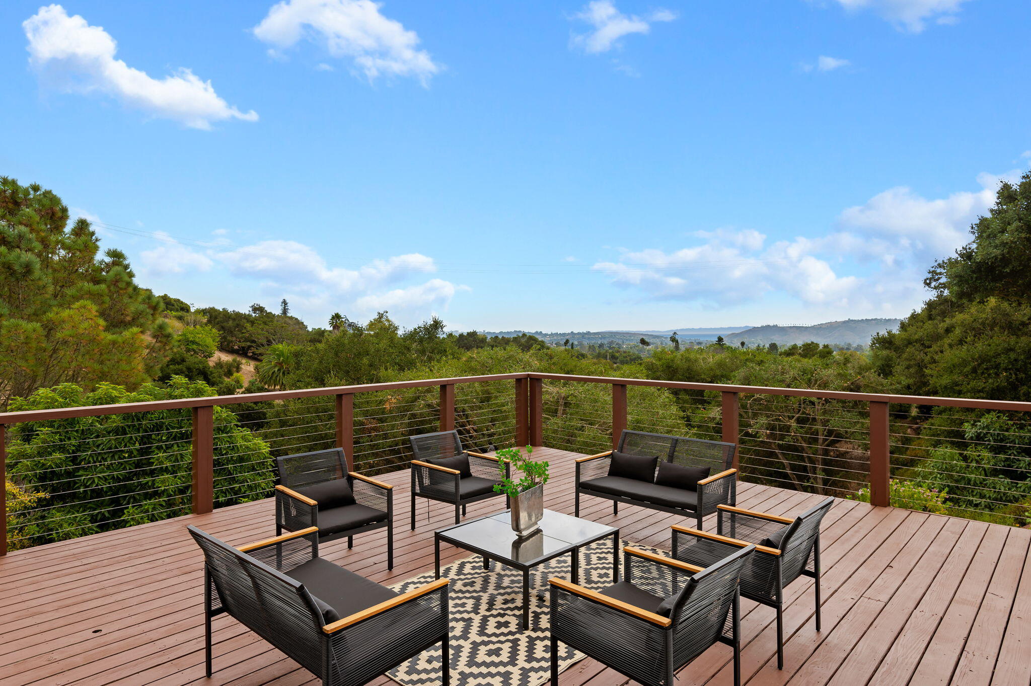 42 Northridge Road Santa Barbara, CA 93105 - Photo 21 of 22 a view of a terrace with couches