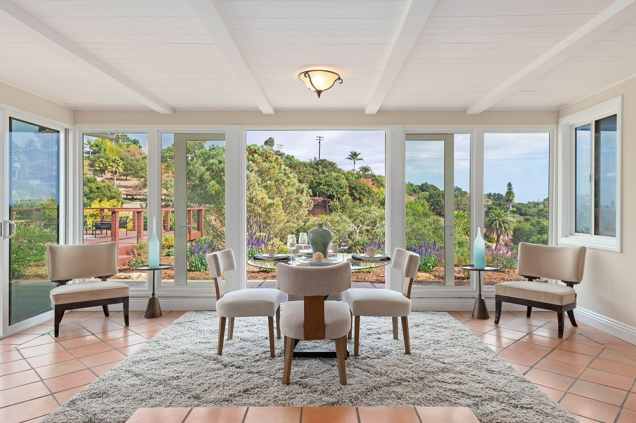 42 Northridge Road Santa Barbara, CA 93105 - Photo 7 of 22 a living room with furniture and a large window