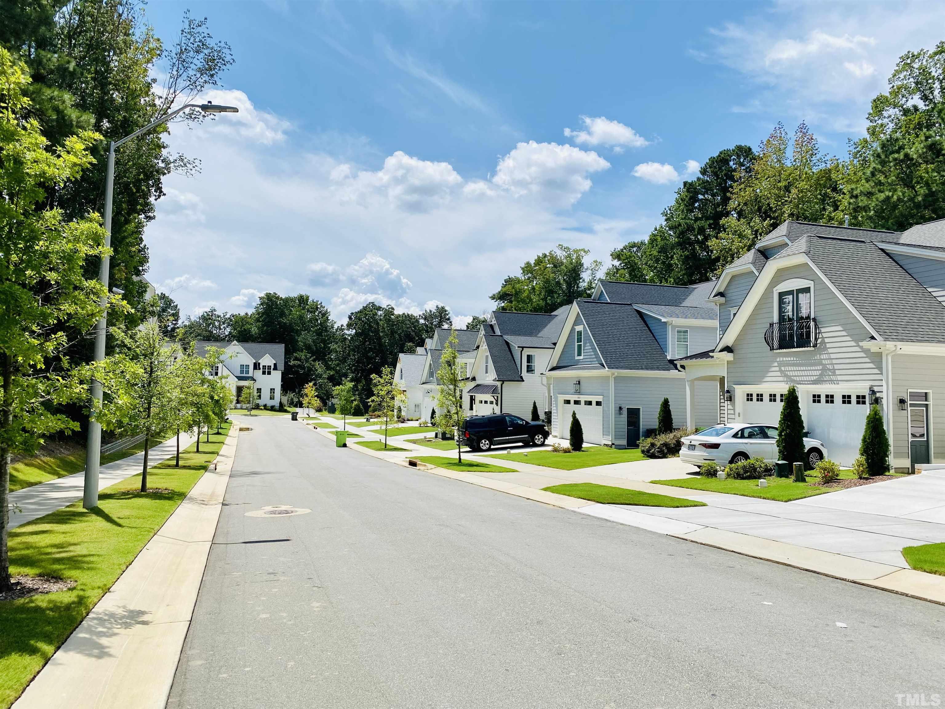 3028 Eden Harbor Court Raleigh, NC 27613 - Photo 24 of 32 a view of the street and houses