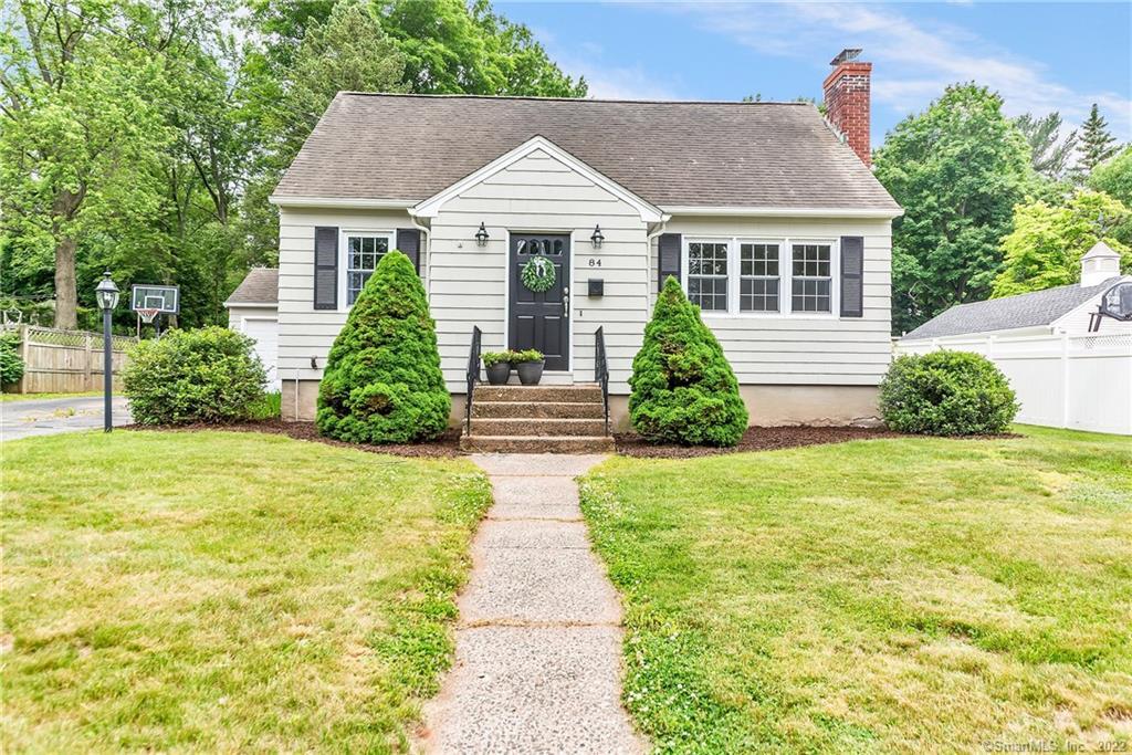 84 Helaine Road Manchester, CT 06042 - Photo 1 of 1 a front view of a house with garden