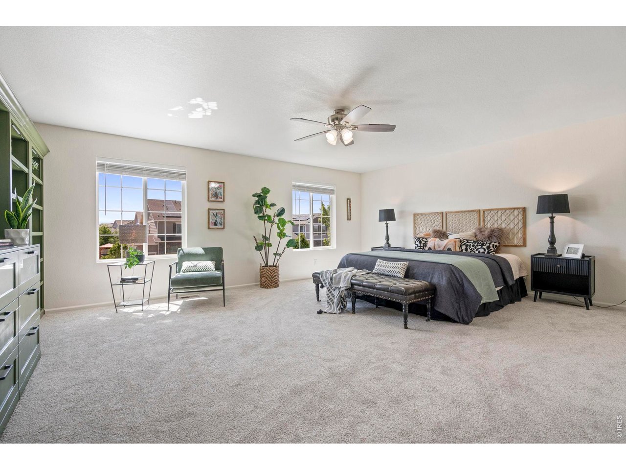 10080 Cedar Street Firestone, CO 80504 - Photo 18 of 38 Check out this massive primary suite with new paint and carpet