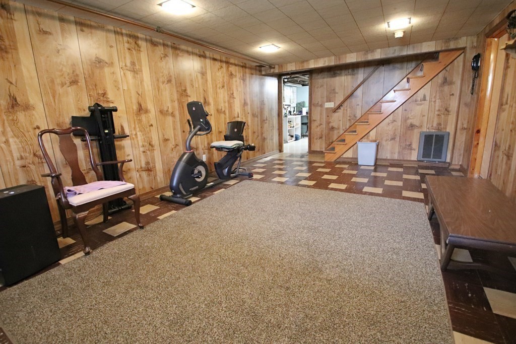 34 Adams Avenue Saugus, MA 01906 - Photo 28 of 42 a view of a room with gym equipment