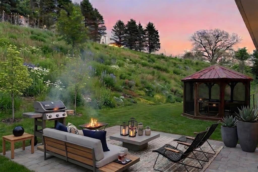 216 Lori Road Gibsonia, PA 15044 - Photo 44 of 49 Virtual renderings help visualize how easily this outdoor space could transition back to a lush lawn.