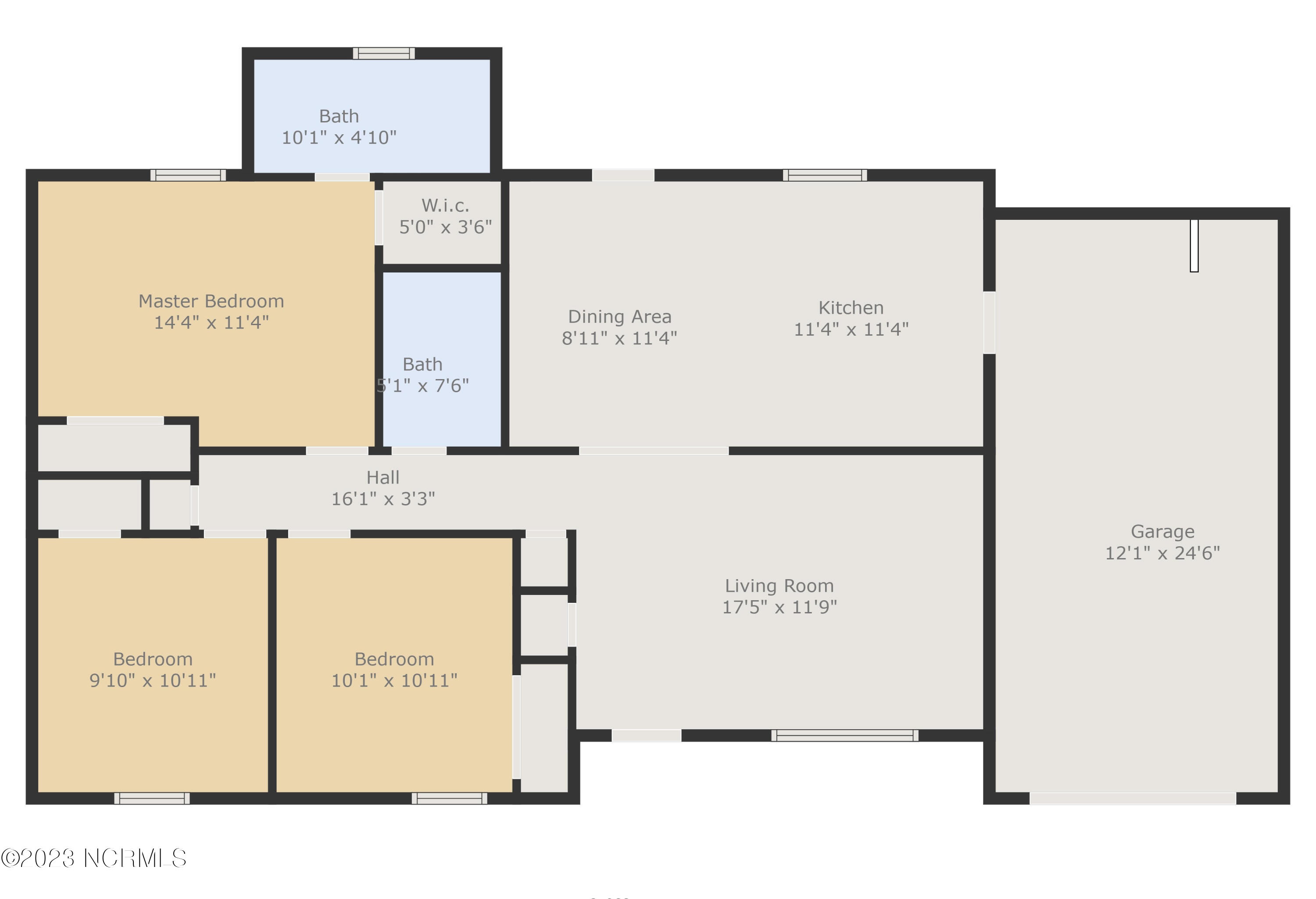 302 Basil Court Hubert, NC 28539 - Photo 34 of 34 Floor Plan
