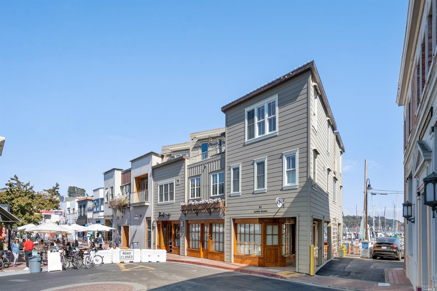 41 Main Street, Unit 3 Tiburon, CA 94920 - Photo 1 of 1 a front view of a building with street view