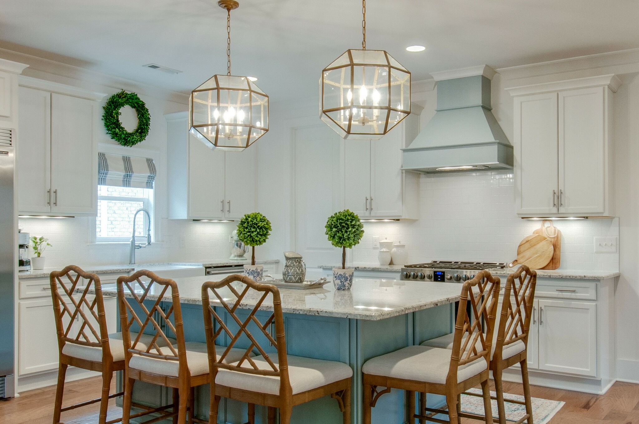 430 Beamon Drive Franklin, TN 37064 - Photo 15 of 62 a view of a dining room with furniture a chandelier and wooden floor