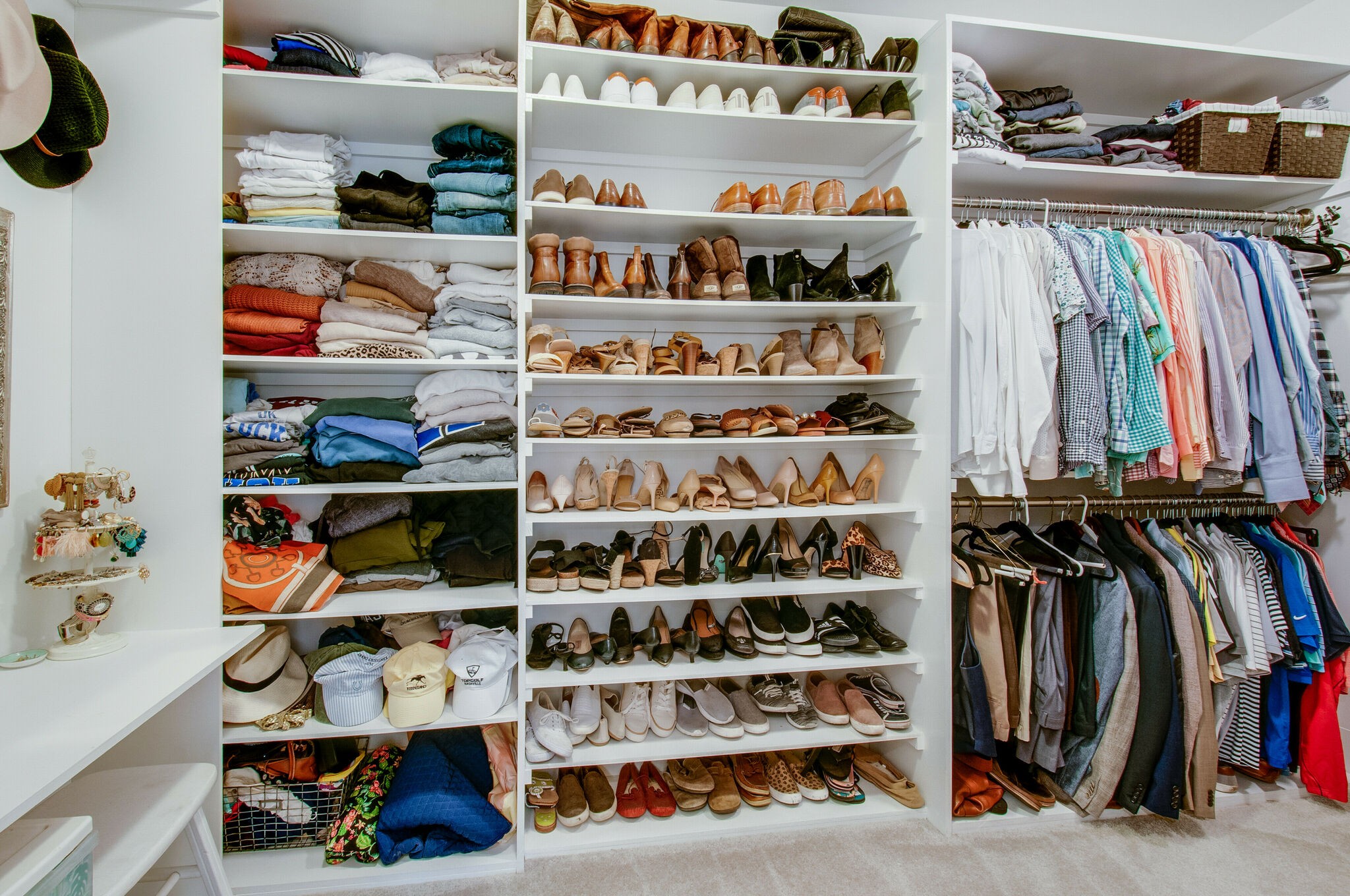 430 Beamon Drive Franklin, TN 37064 - Photo 31 of 62 a view of walk in closet with clothes and shoes