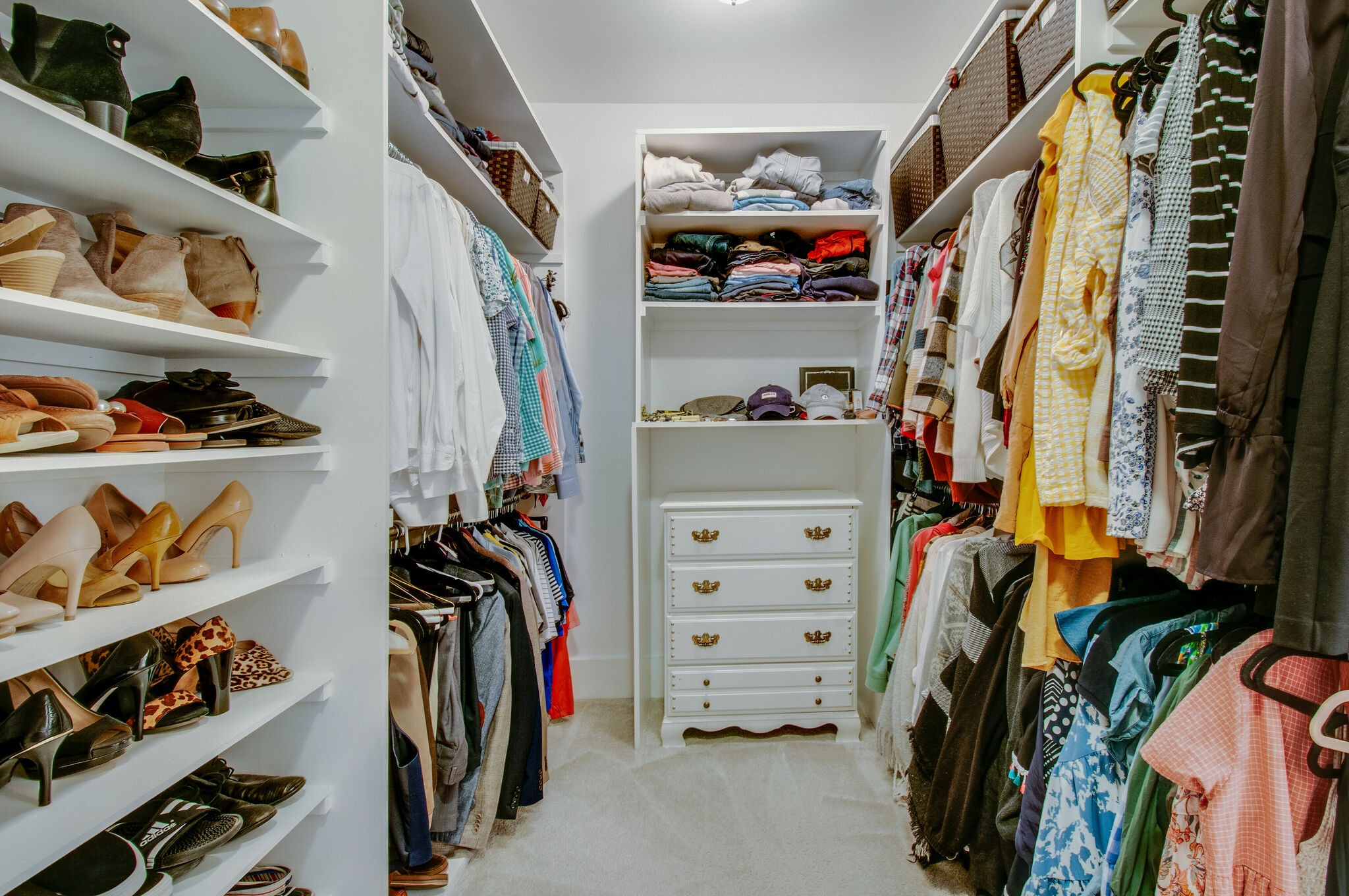 430 Beamon Drive Franklin, TN 37064 - Photo 32 of 62 a view of walk in closet with clothes and shoes