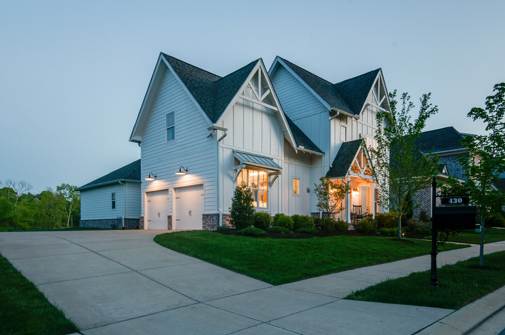 430 Beamon Drive Franklin, TN 37064 - Photo 4 of 62 a front view of a house with garden