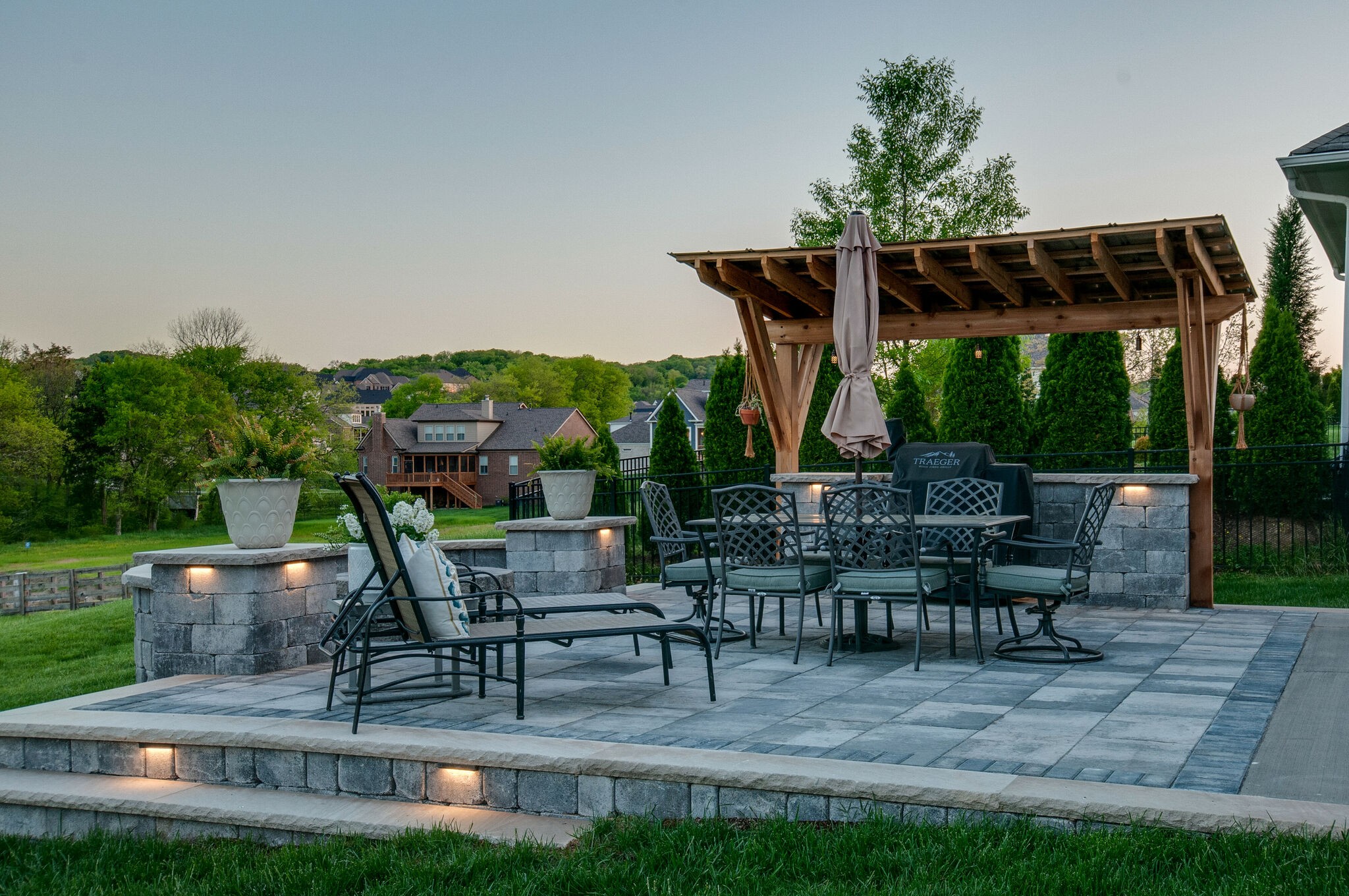 430 Beamon Drive Franklin, TN 37064 - Photo 59 of 62 a building outdoor space with patio furniture and potted plants