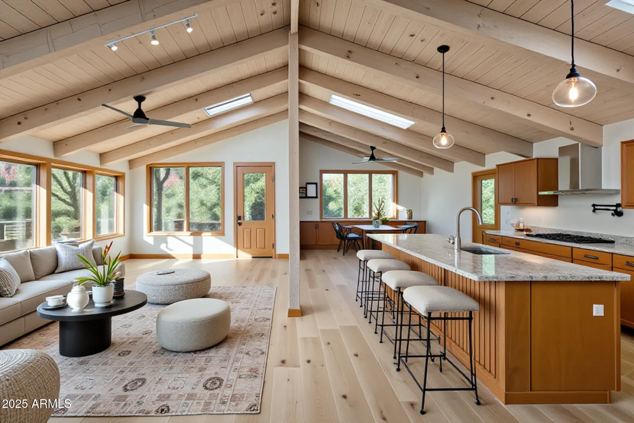 1050 Lee Mountain Road Sedona, AZ 86351 - Photo 3 of 78 Upper - Great Room AI staging