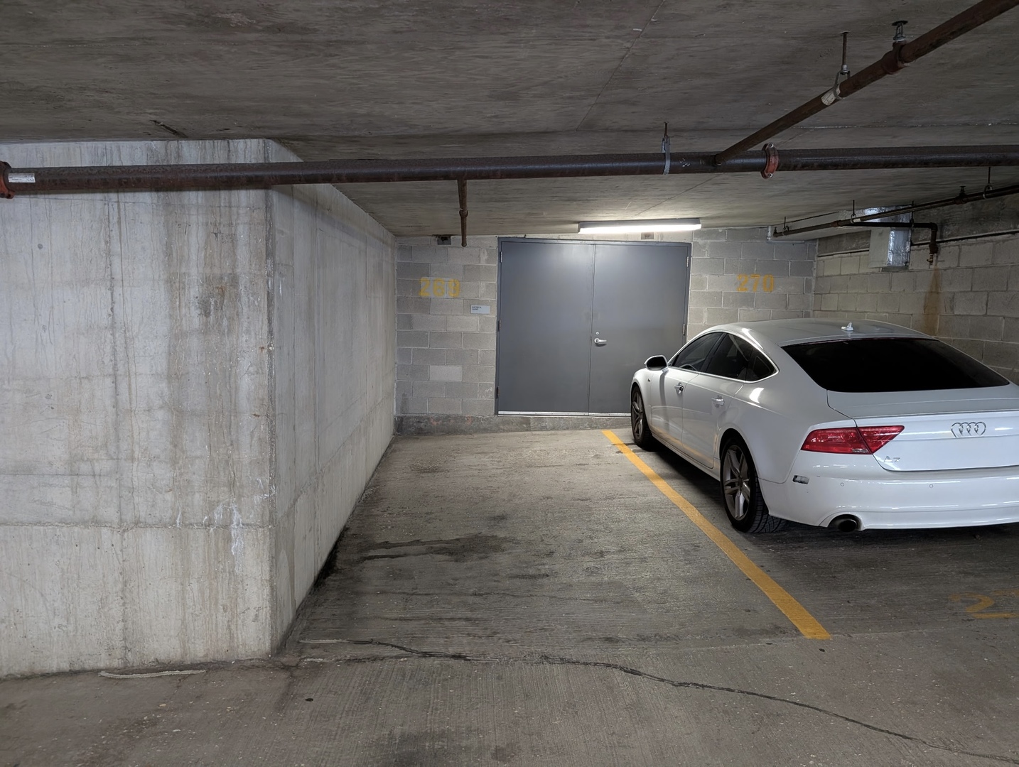 a living room with a couch and a table