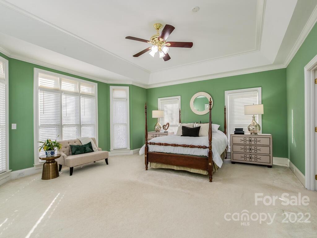 4101 High Ridge Road Charlotte, NC 28270 - Photo 10 of 38 a bedroom with furniture and a large window