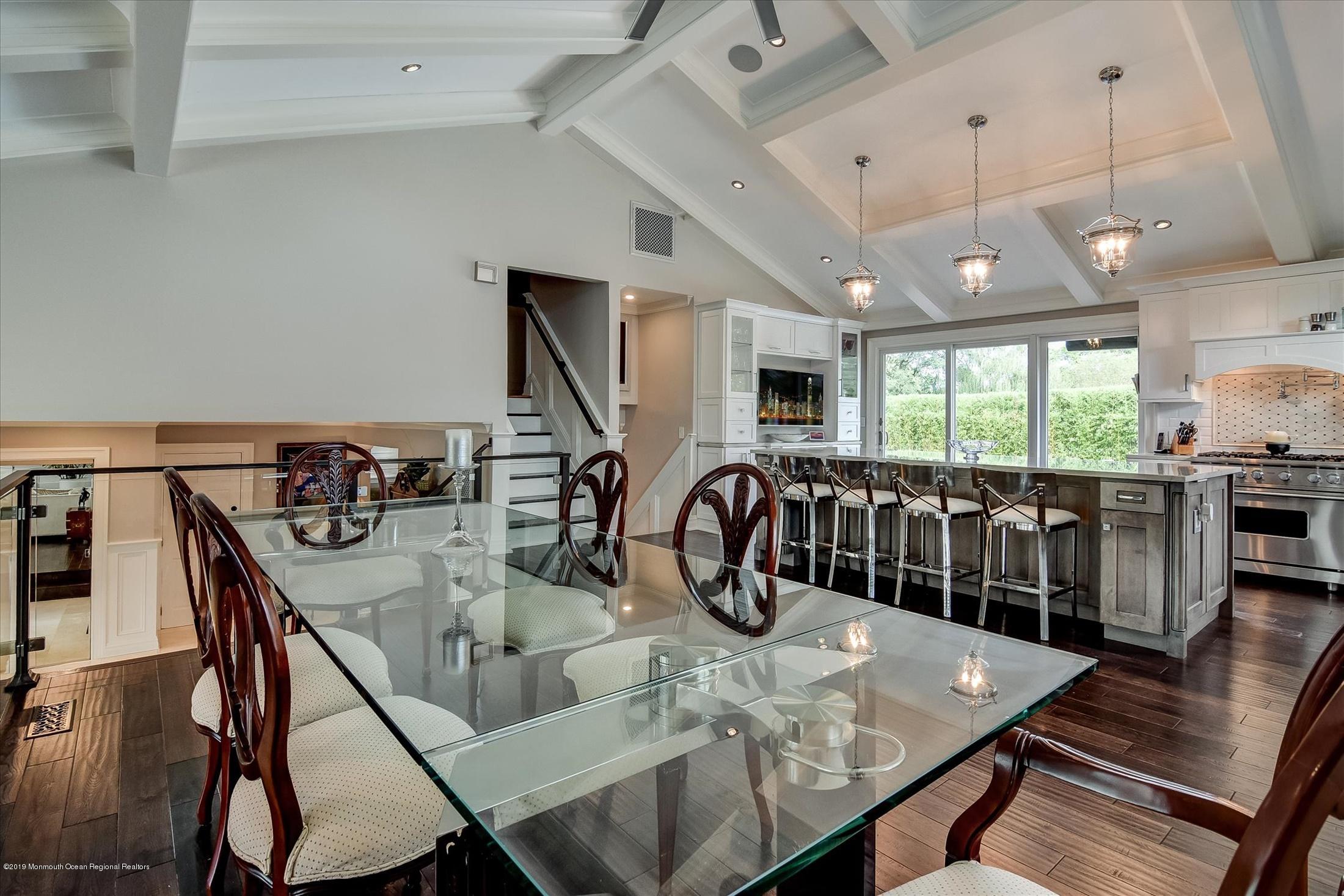244 Elton Adelphia Road Freehold, NJ 07728 - Photo 10 of 46 a view of a dining room with furniture window and outside view