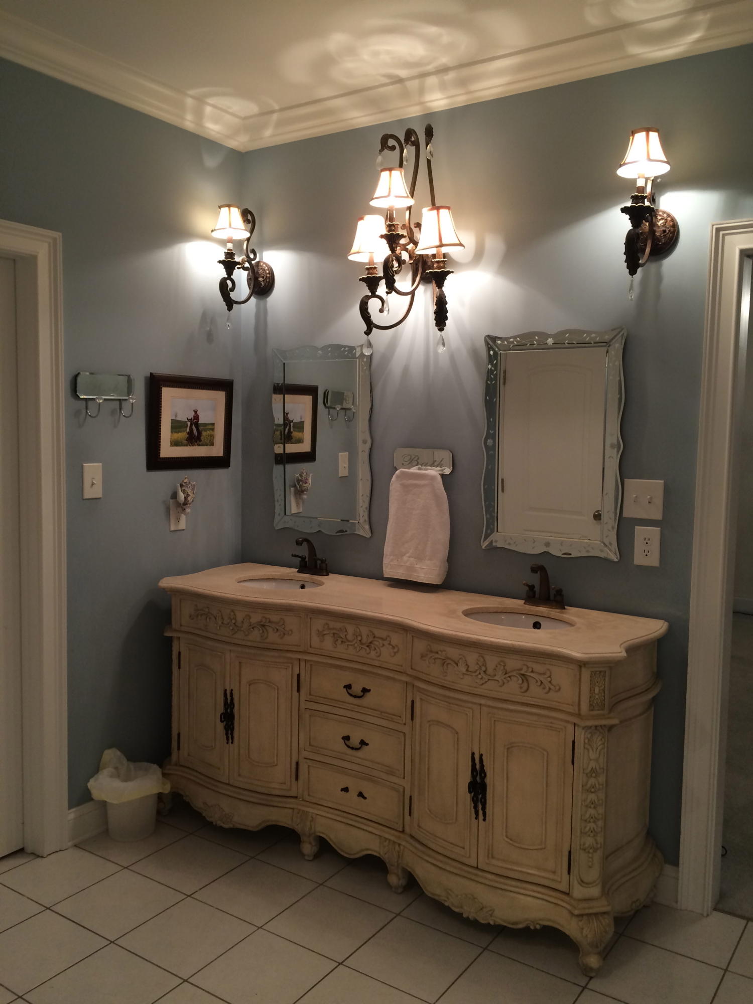 3418 Ralph Phelps Road Louisville, TN 37777 - Photo 30 of 38 Marble top double vanity