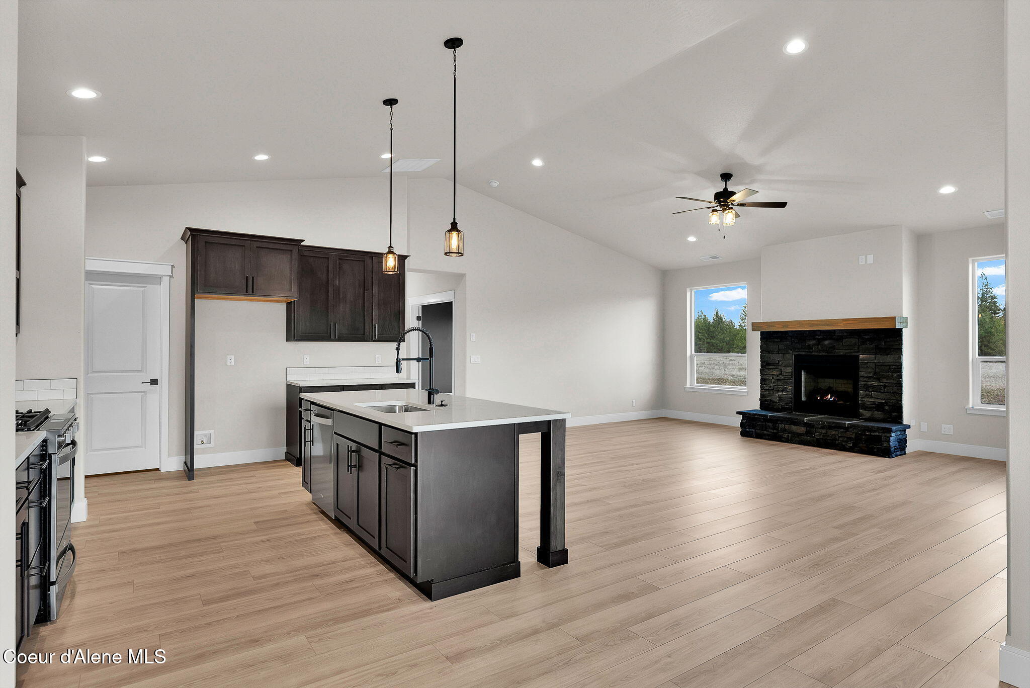 20646 North Bombastic Street Rathdrum, ID 83858 - Photo 15 of 53 Open Kitchen and Family