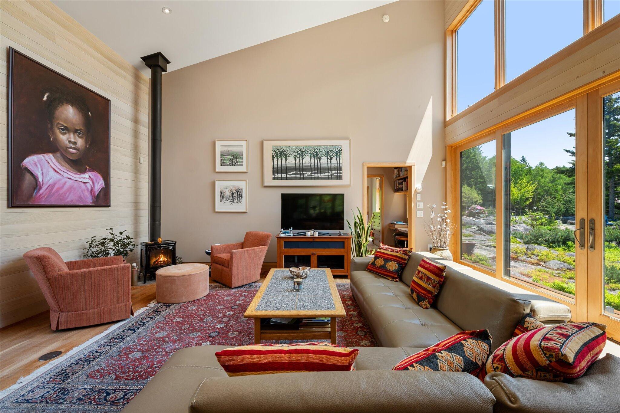 78 Youngs Mountain Road Bar Harbor, ME 04609 - Photo 30 of 113 Living Room