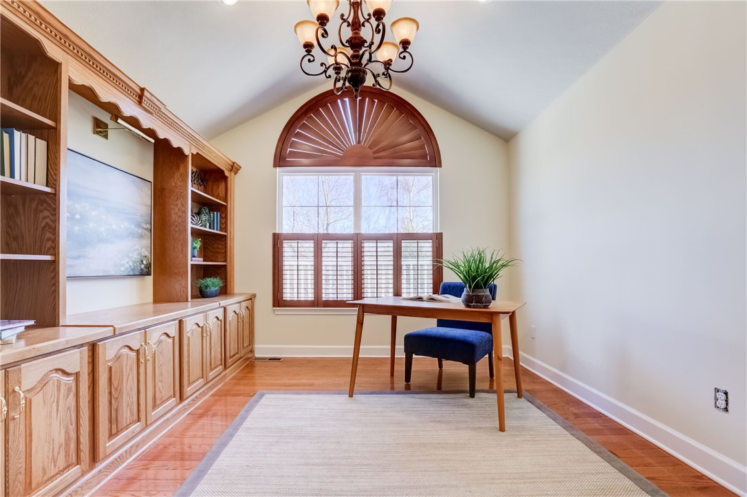 3243 Abbey Road Buffalo, NY 14224 - Photo 16 of 36 Ideal set up with custom built-ins for a home offi