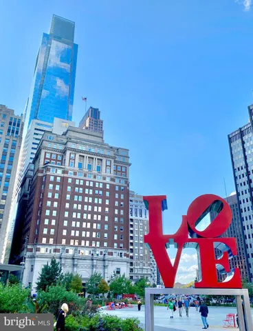 a front view of a building