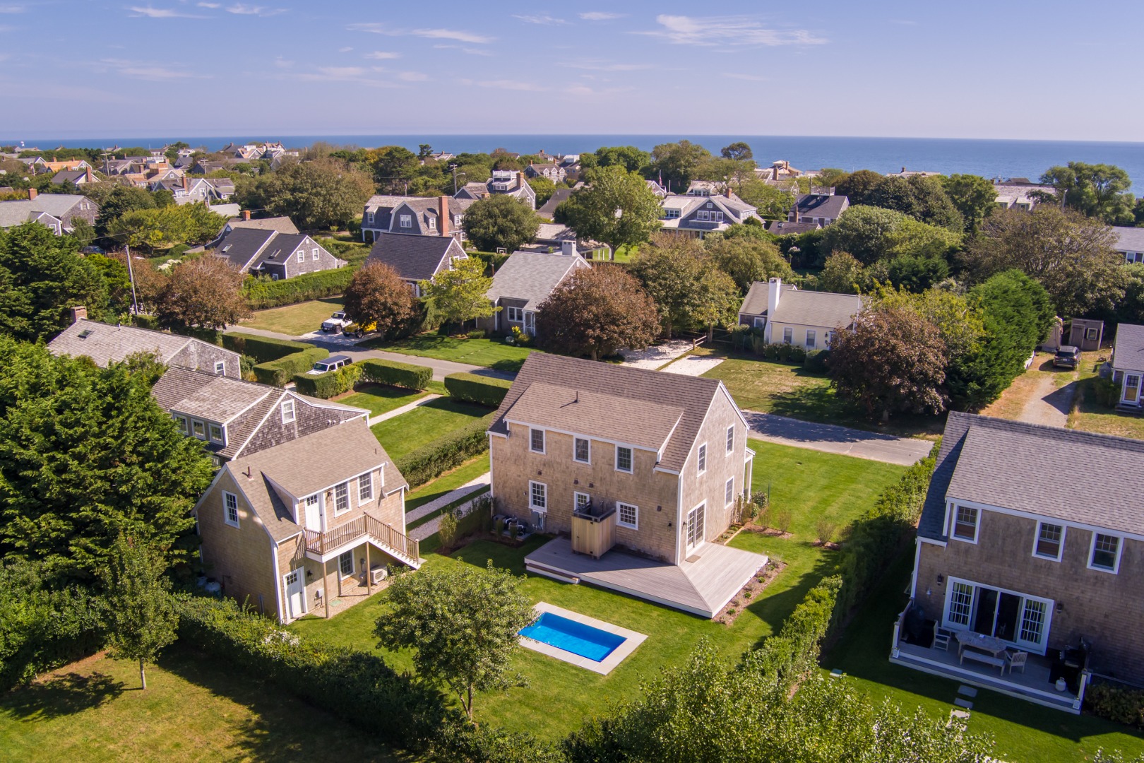 8 Sconset Avenue Nantucket, MA 02554 - Photo 39 of 45 Aerial North & East