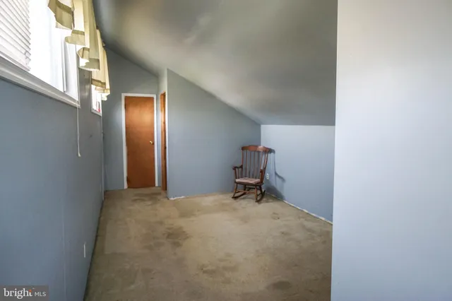 a view of empty room