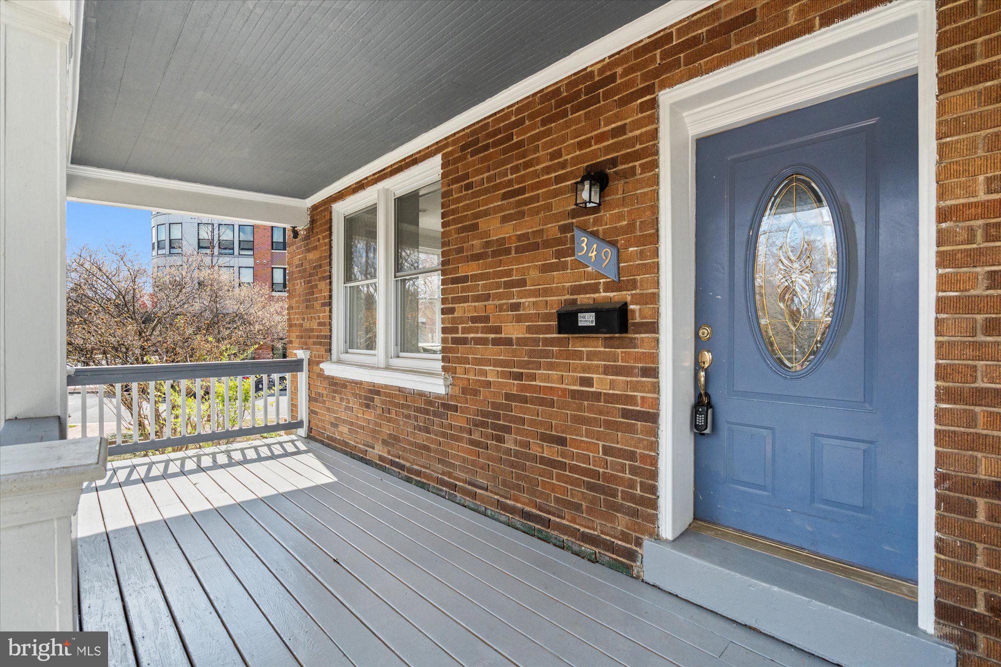 349 Kentucky Avenue Southeast Washington, DC 20003 - Photo 2 of 41 Charming Front Porch