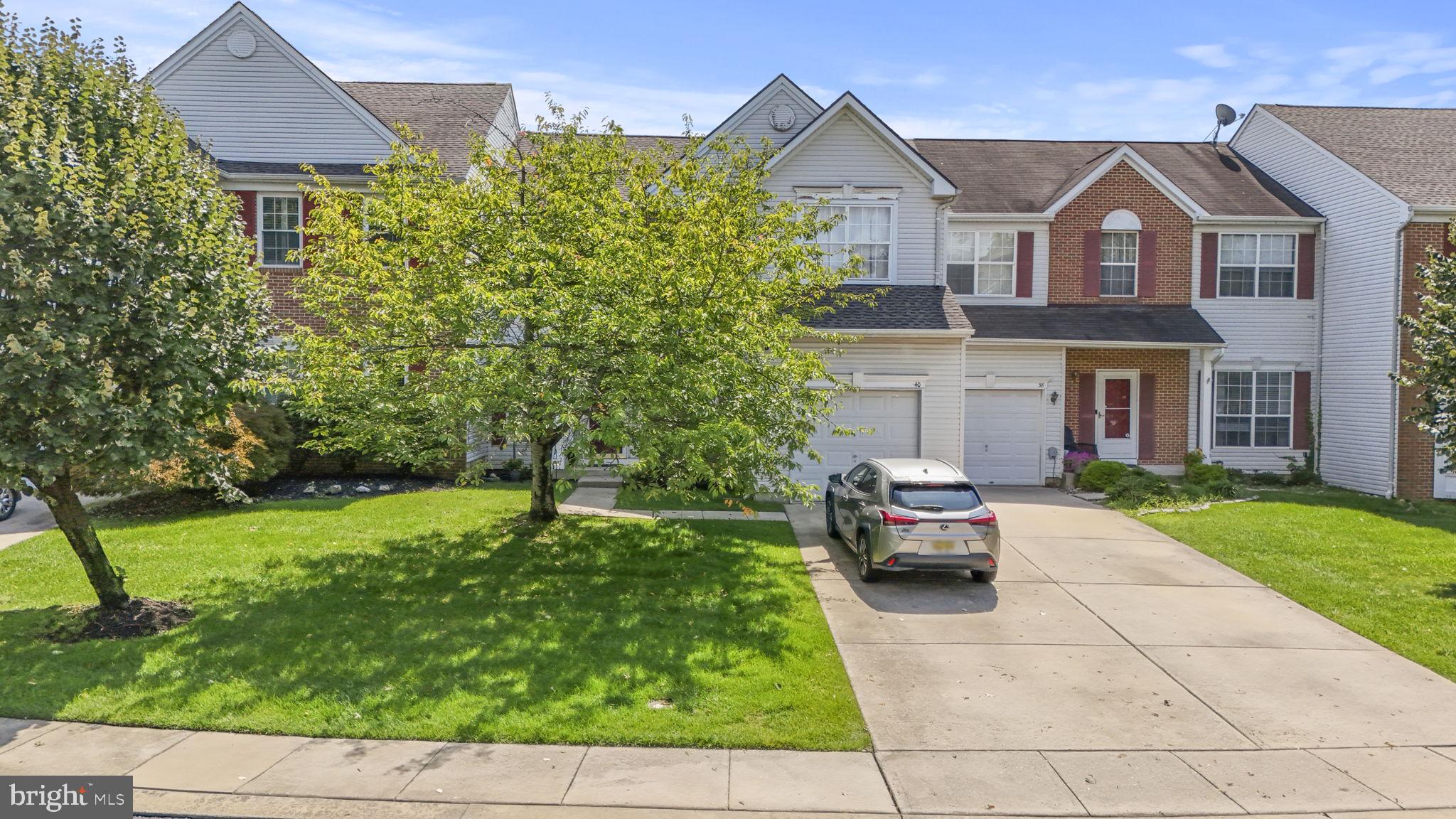 40 Windingbrook Road Bordentown, NJ 08505 - Photo 4 of 51 External Front with 2 car deep driveway