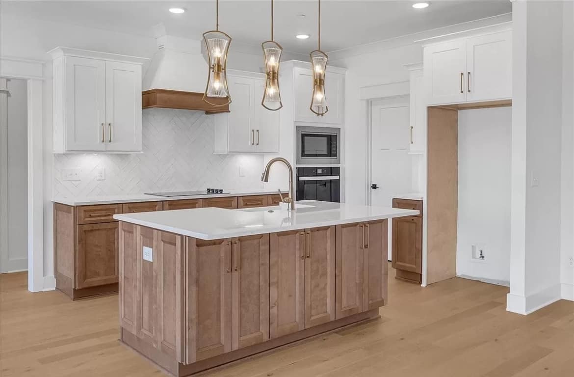 3023 Barretts Ridge Drive Murfreesboro, TN 37130 - Photo 8 of 33 a kitchen with cabinets and chandelier
