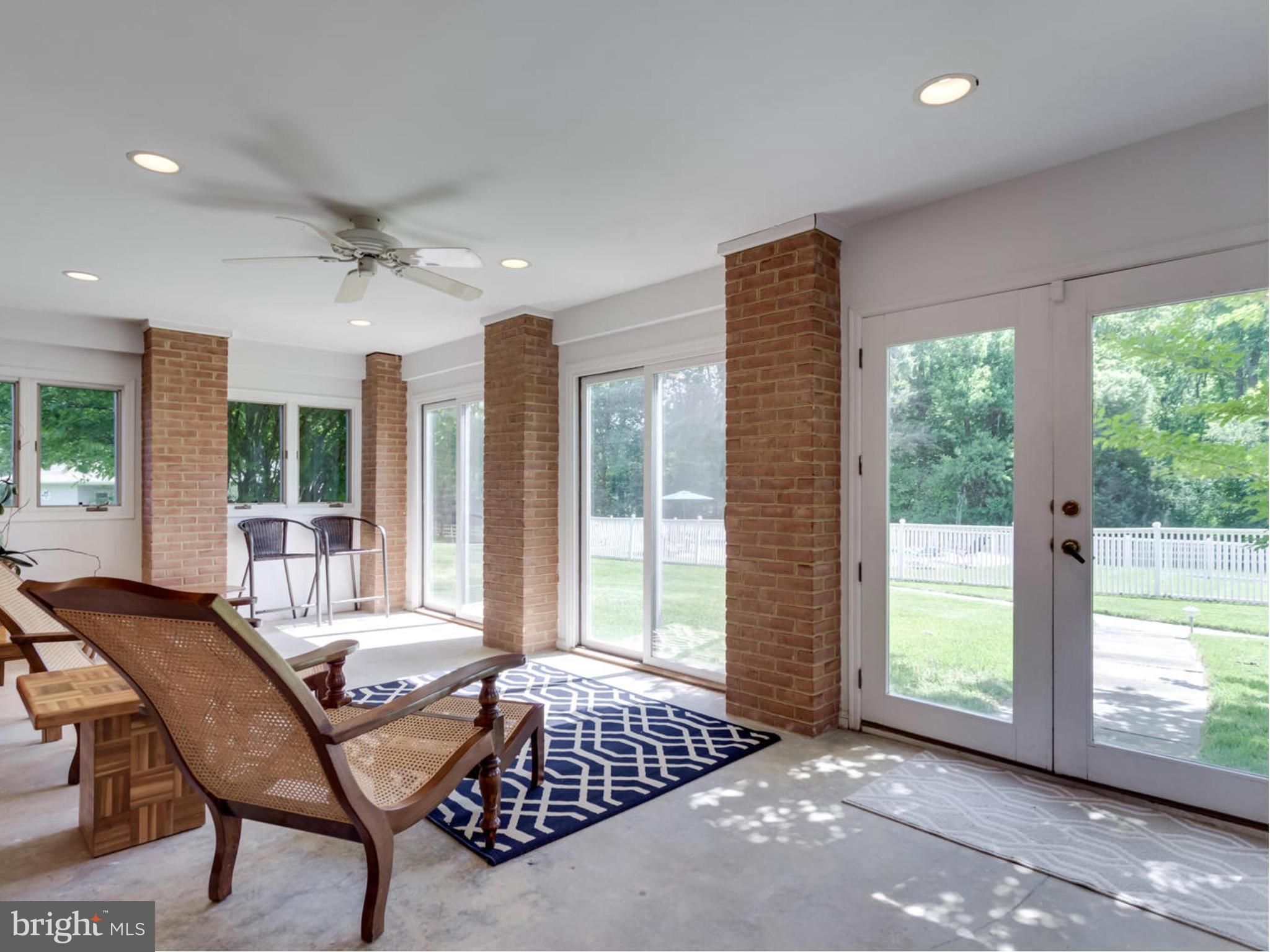 343 Springvale Road Great Falls, VA 22066 - Photo 9 of 26 Inviting Sun room Excellent Ping Pong Space