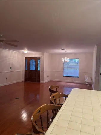 a view of a room with washer and dryer