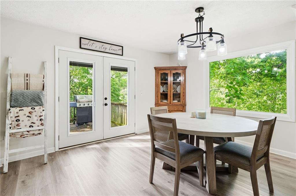 612 Beaver Ridge Road Jasper, GA 30143 - Photo 11 of 38 a view of a dining room with furniture window and outside view
