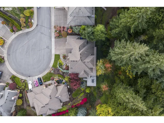 a view of city and mountain