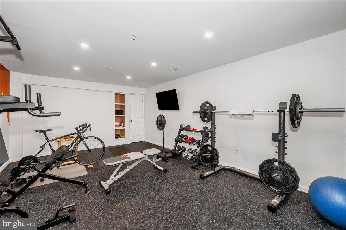 7796 Old Receiver Road Frederick, MD 21702 - Photo 51 of 65 a view of a room with gym equipment
