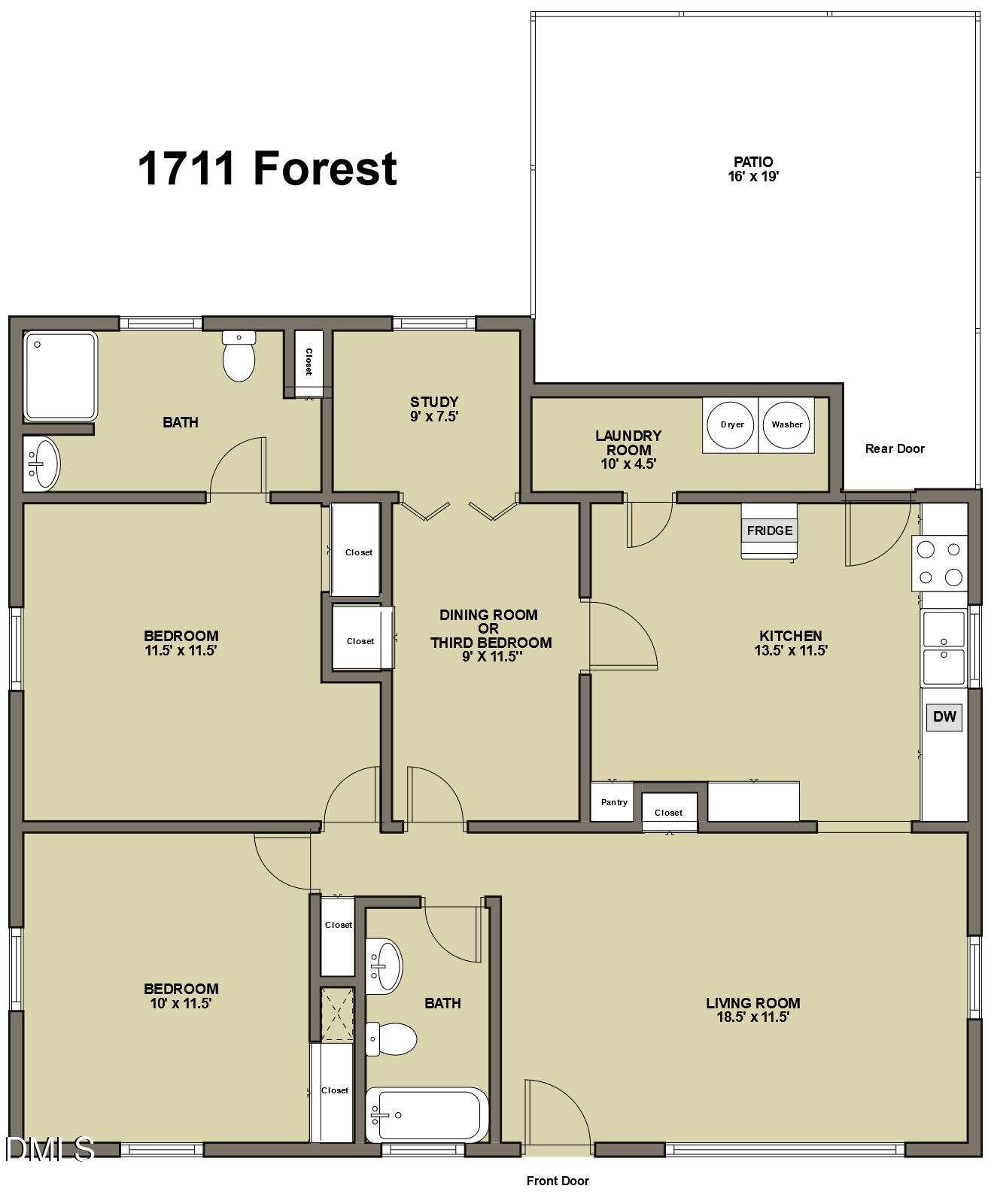 1711 Forest Road Durham, NC 27705 - Photo 27 of 28