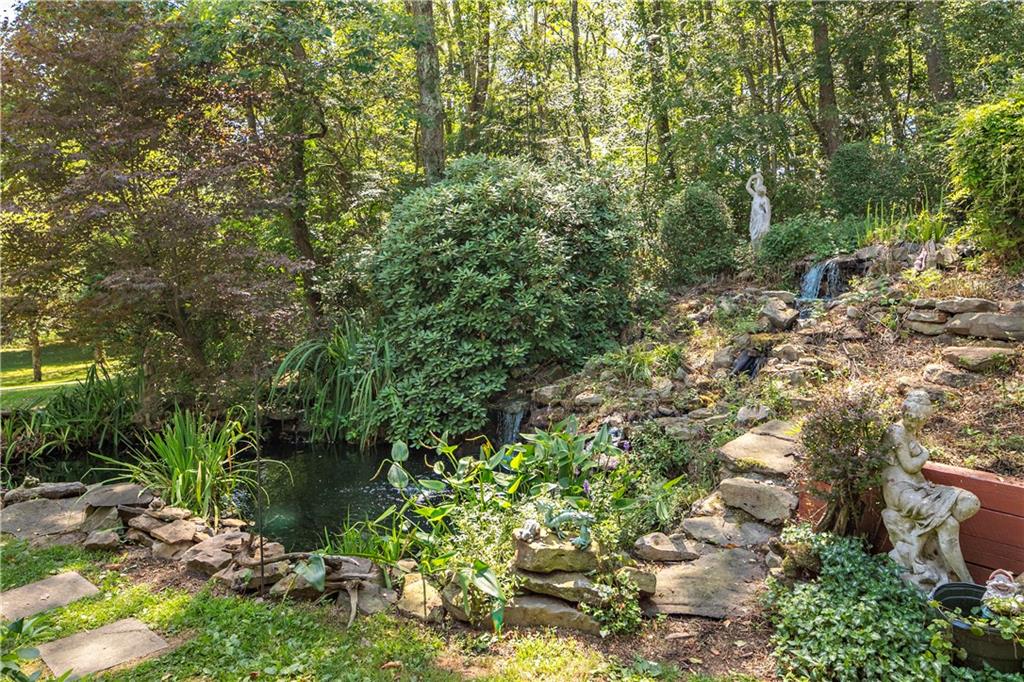 792 Pine Run Road Apollo, PA 15613 - Photo 19 of 25 Pond with double waterfall