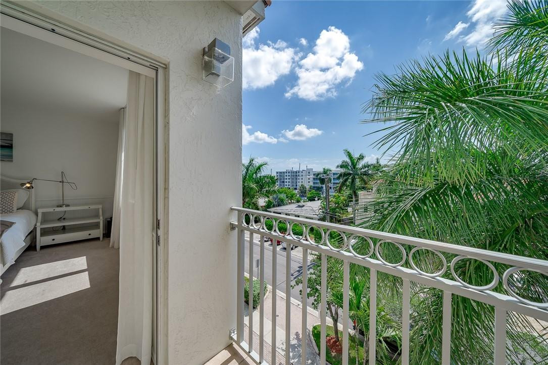 217 Hendricks Isle, Unit 402 Fort Lauderdale, FL 33301 - Photo 16 of 39 a view of a balcony