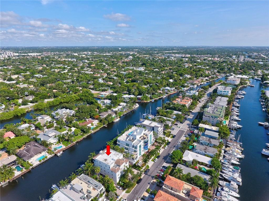 217 Hendricks Isle, Unit 402 Fort Lauderdale, FL 33301 - Photo 34 of 39 an aerial view of a city