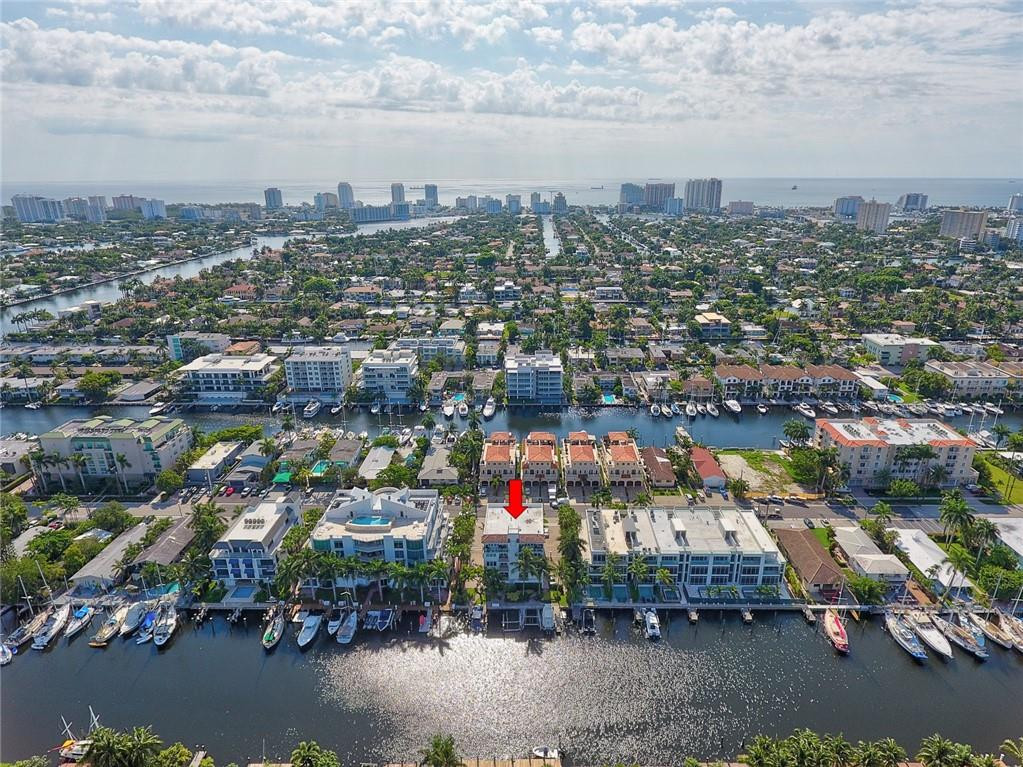 217 Hendricks Isle, Unit 402 Fort Lauderdale, FL 33301 - Photo 37 of 39 an aerial view of multiple house