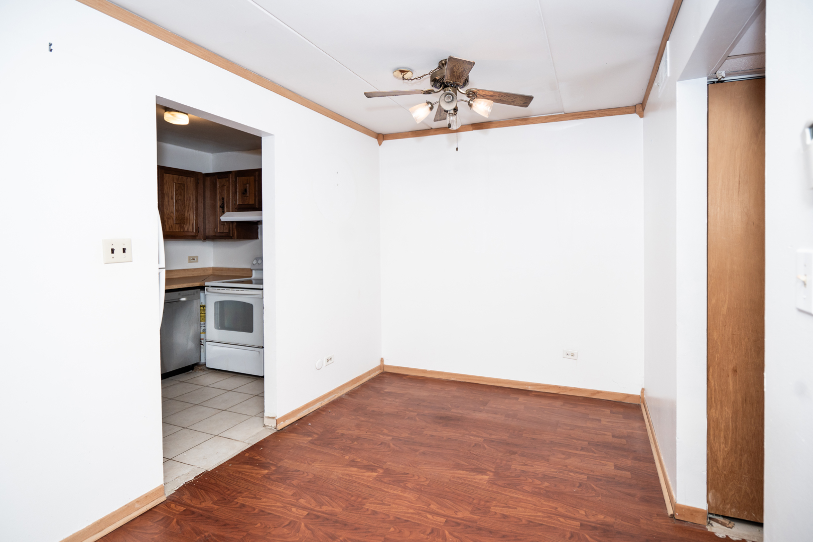 17005 Albany Avenue, Unit 202 Hazel Crest, IL 60429 - Photo 7 of 15 a view of empty room with wooden floor