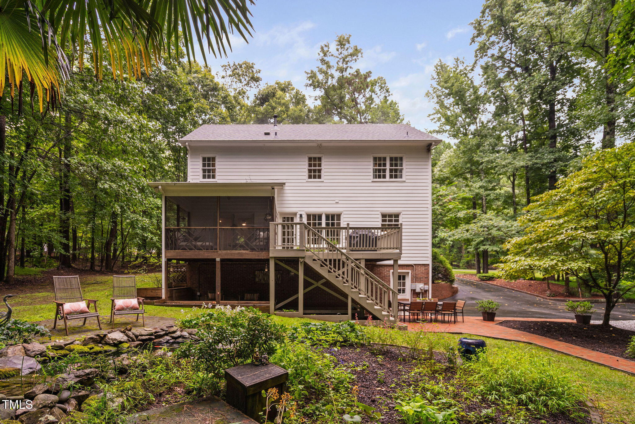 6408 Craig Road Durham, NC 27712 - Photo 56 of 65 Back view of home